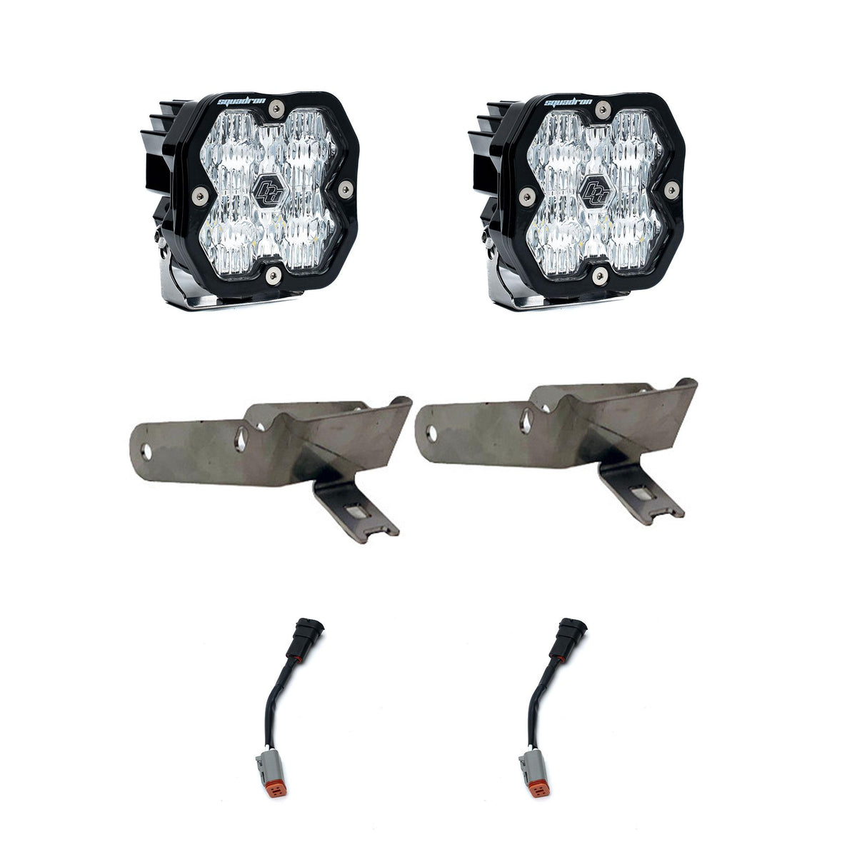 Squadron 2.0 Sport Fog Pocket LIght Kit Ford 1999-10 F-250/350 Super Duty Baja Designs