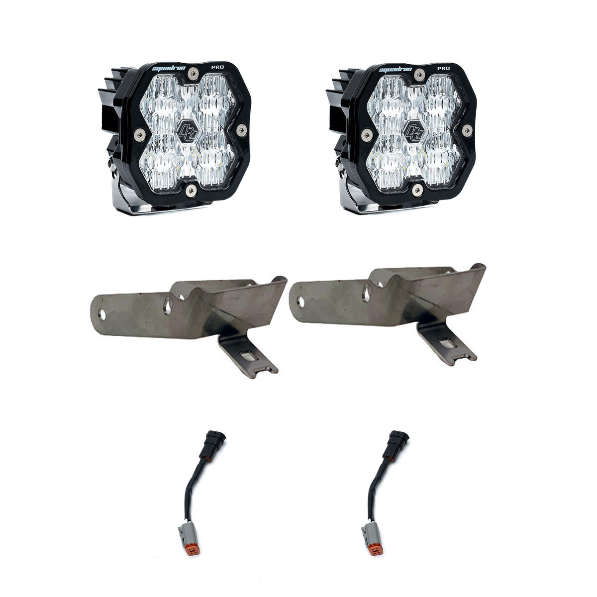 Squadron 2.0 Pro Fog Pocket LIght Kit Ford 1999-10 F-250/350 Super Duty Baja Designs