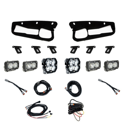 Squadron 2.0 Pro/Dual S2 Sport Fog Pocket Light Kit Ford 2021-27 Bronco 2022-24 Bronco Raptor w/ Steel Bumper Baja Designs-1