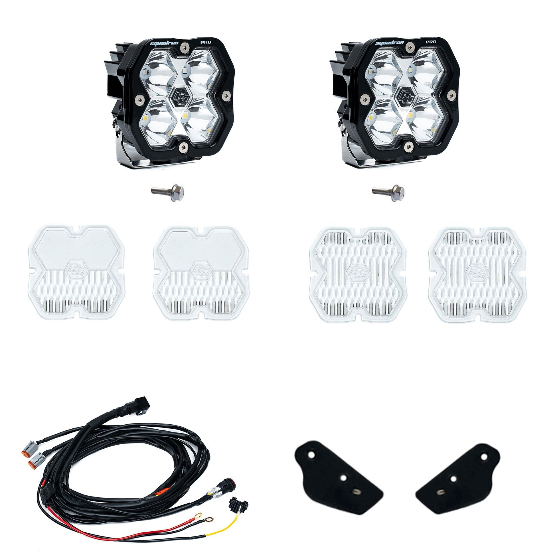 Squadron 2.0 Pro A-Pillar Light Kit Ford 2021-27 Bronco 2022-24 Bronco Raptor Baja Designs-1