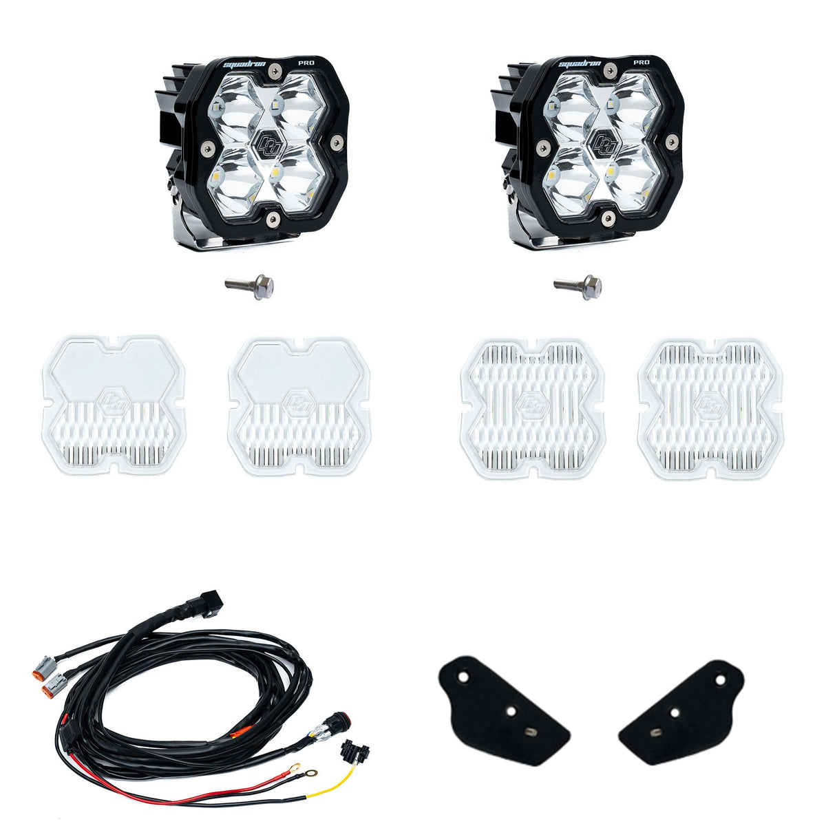 Squadron 2.0 Pro A-Pillar Light Kit Ford 2021-27 Bronco 2022-24 Bronco Raptor Baja Designs-1