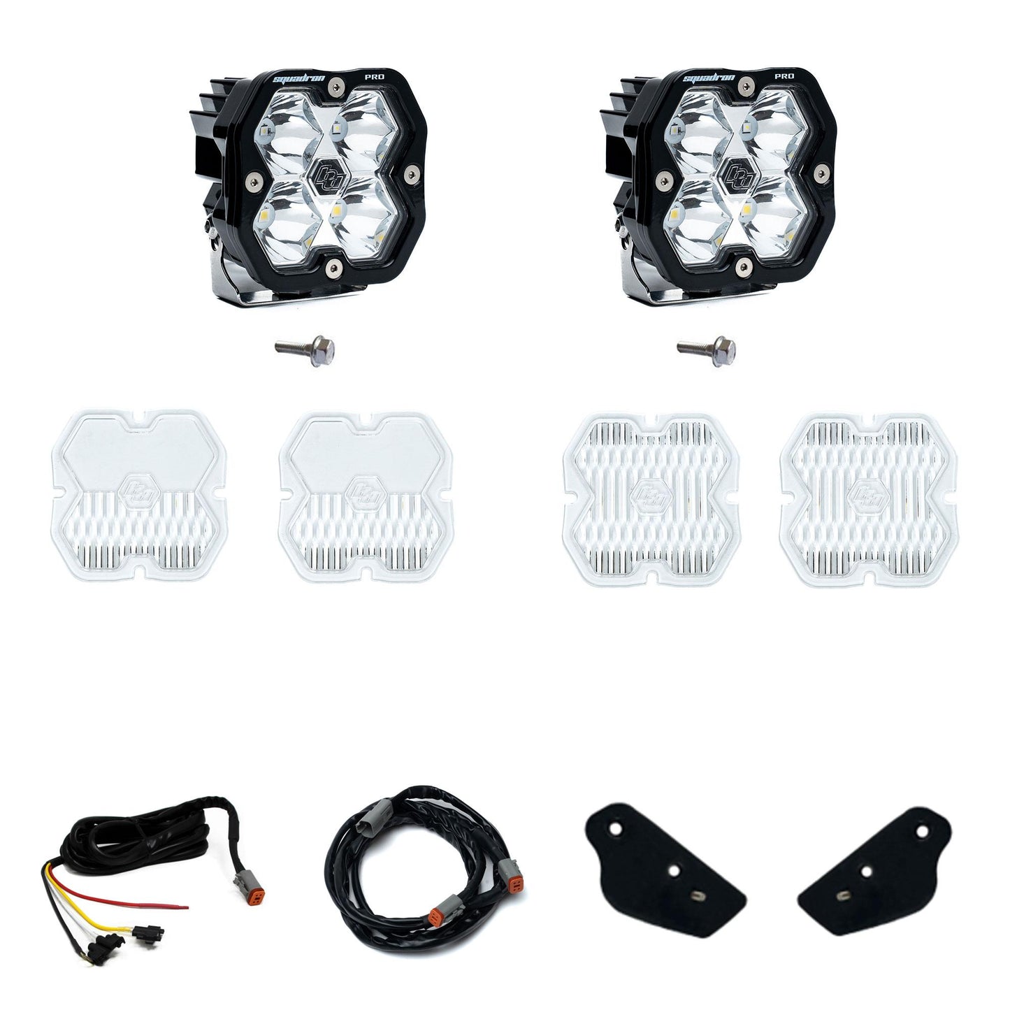 Squadron 2.0 Pro A-Pillar Light Kit Ford 2021-27 Bronco 2022-24 Bronco Raptor Baja Designs