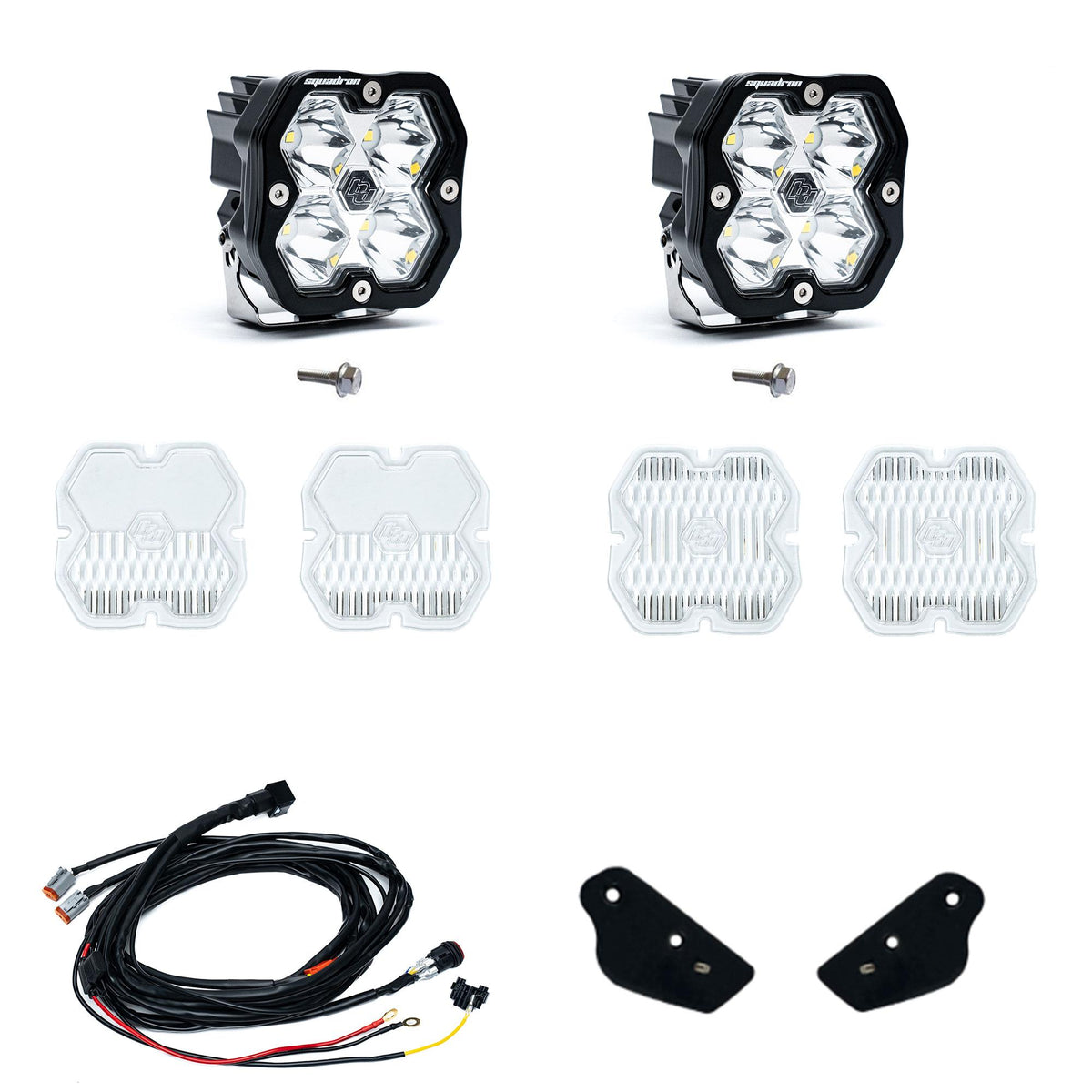 Squadron 2.0 Sport A-Pillar Light Kit Ford 2021-27 Bronco 2022-24 Bronco Raptor Baja Designs-1
