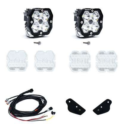 Squadron 2.0 Sport A-Pillar Light Kit Ford 2021-27 Bronco 2022-24 Bronco Raptor Baja Designs-1