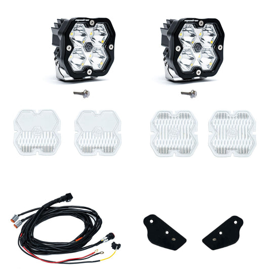 Squadron 2.0 Sport A-Pillar Light Kit Ford 2021-27 Bronco 2022-24 Bronco Raptor Baja Designs-1