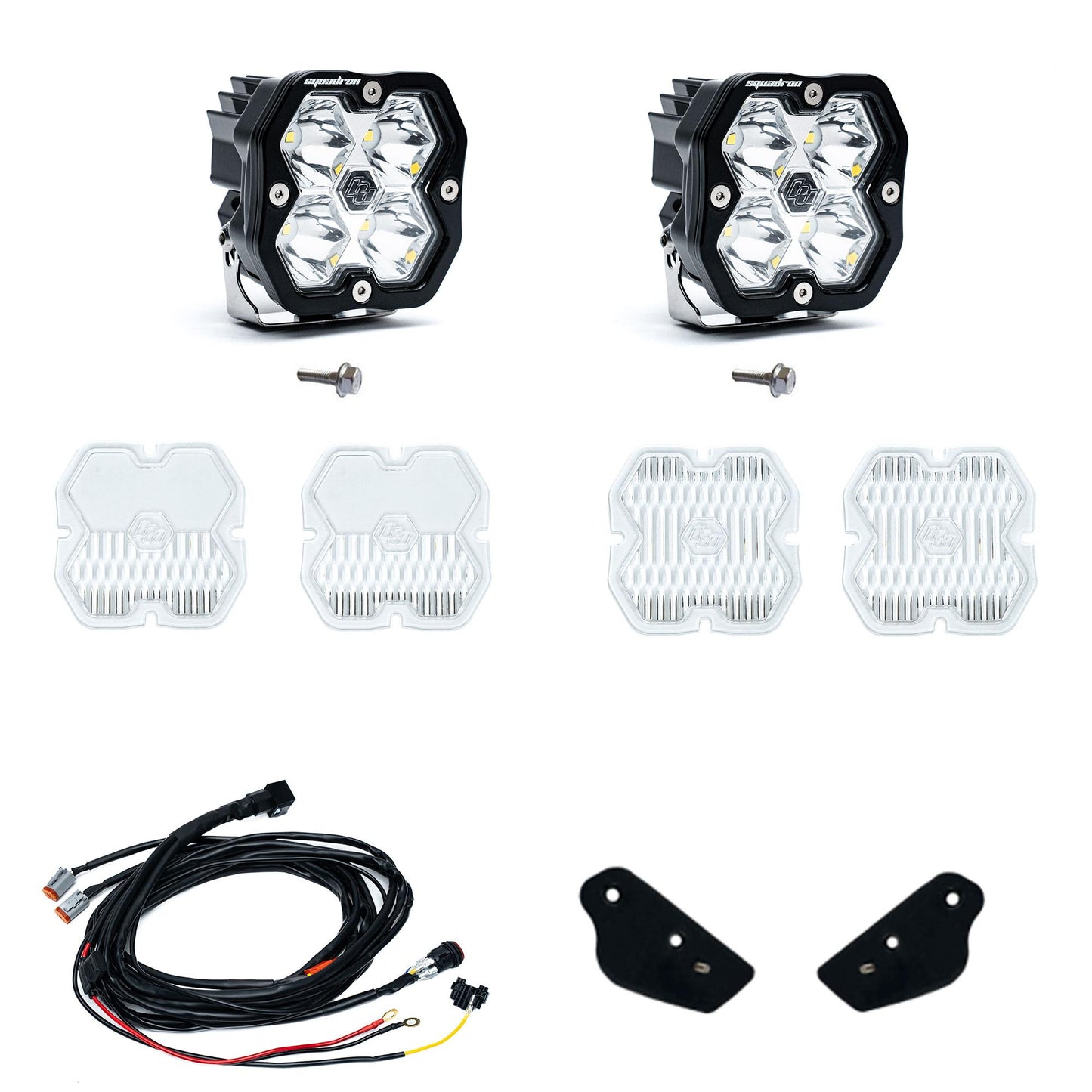 Squadron 2.0 Sport A-Pillar Light Kit Ford 2021-27 Bronco 2022-24 Bronco Raptor Baja Designs-1