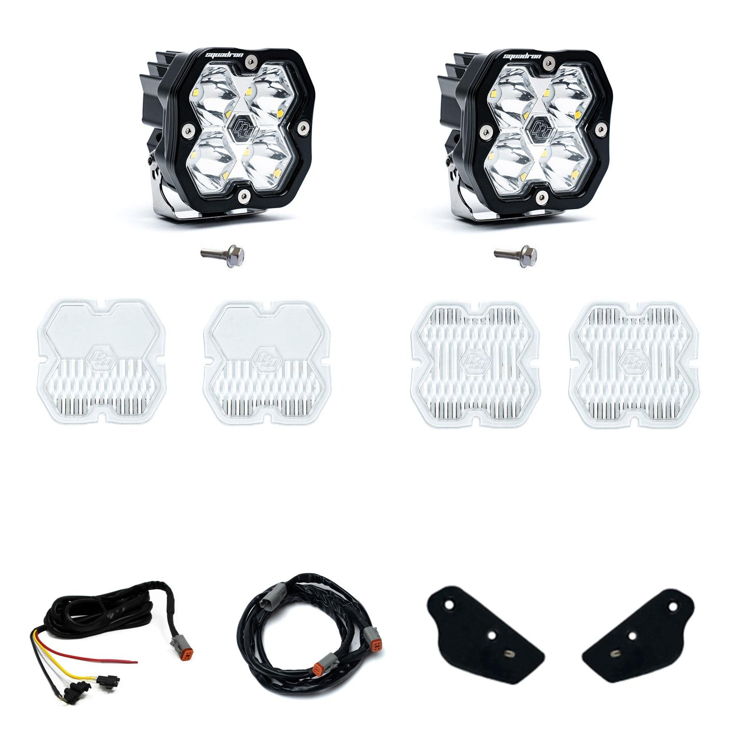 Squadron 2.0 Sport A-Pillar Light Kit Ford 2021-27 Bronco 2022-24 Bronco Raptor Baja Designs