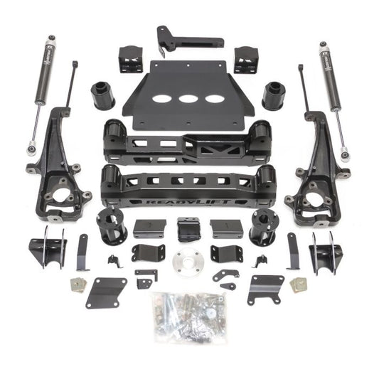 6 Inch Lift Kit With Falcon Shocks 2019-2024 Ram 1500 With Factory Air Suspension & 22 Inch Wheels With Big Bore Knuckle ReadyLIFT