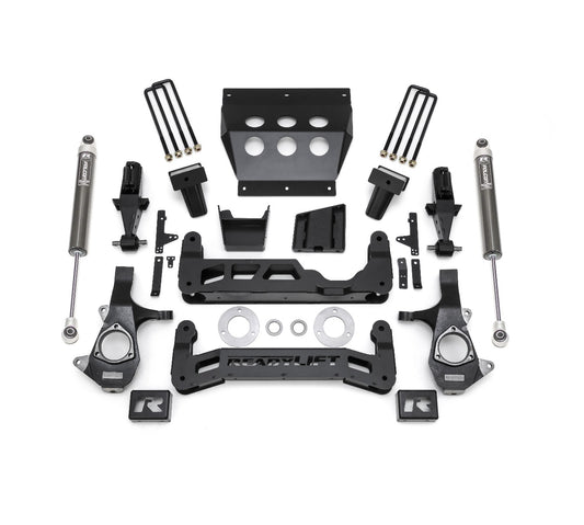 7 Inch Lift Kit 2014-2016 Silverado/Sierra 1500 .5 W/ Aluminum Suspension With Falcon 1.1 Monotube Shocks ReadyLIFT