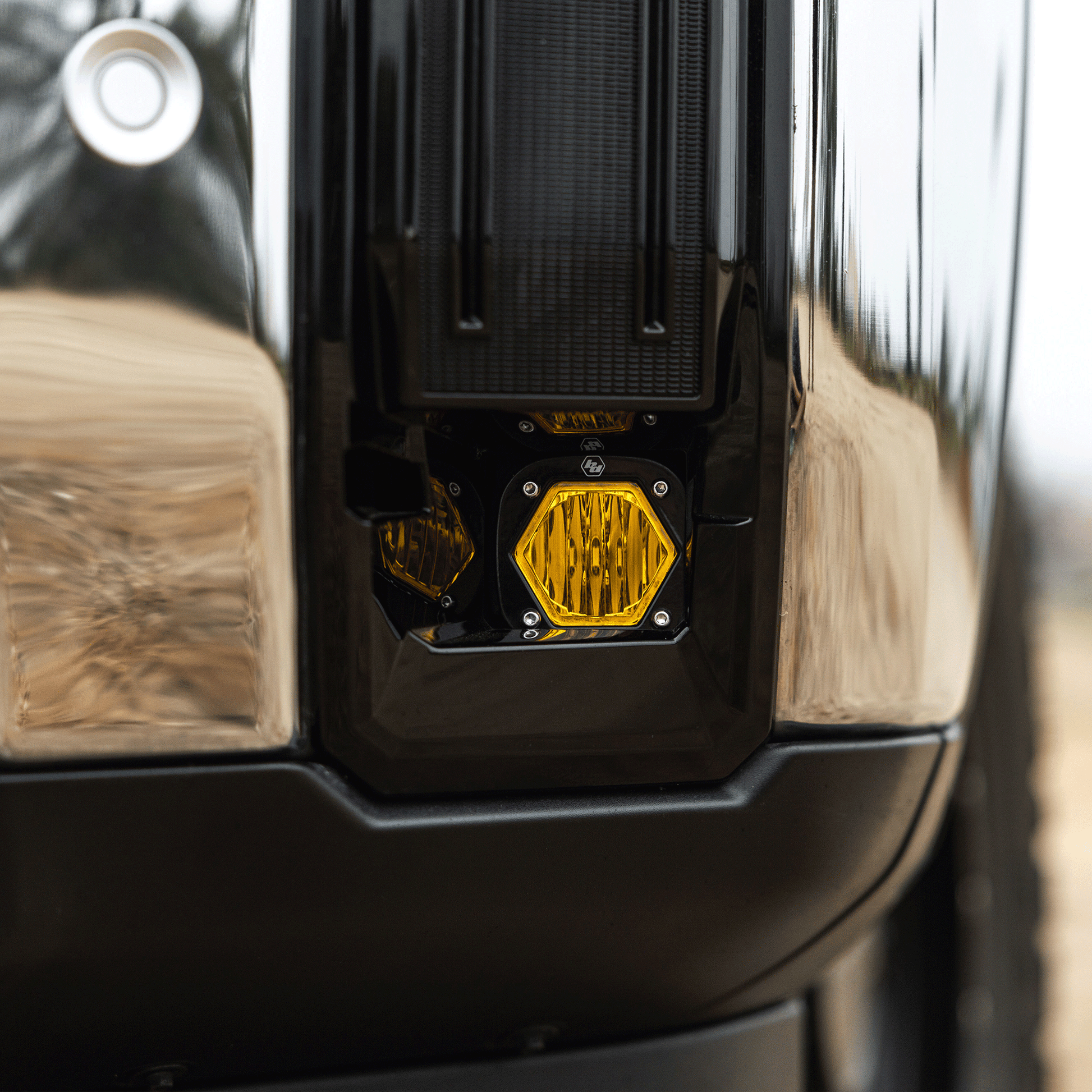 S1 Fog Pocket Light Kit 24-25 Silverado/Sierra 2500/3500 2025 1500 AT4-X Baja Designs-2