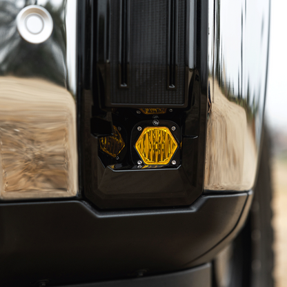 S1 Fog Pocket Light Kit 24-25 Silverado/Sierra 2500/3500 2025 1500 AT4-X Baja Designs-2