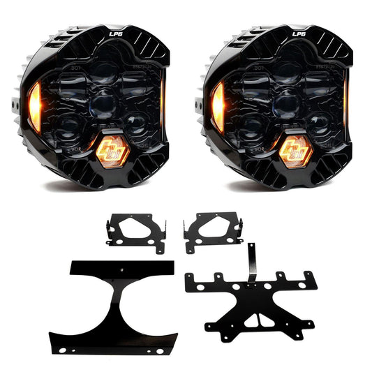 DOT LP6 LED Headlight Kit 2015-2024 Harley Davidson Road Glide Baja Designs