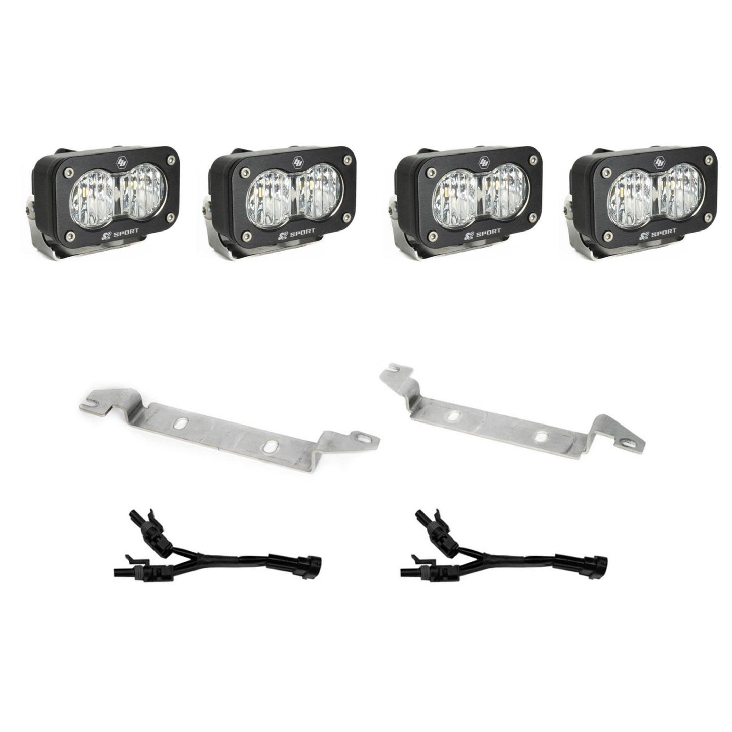 S2 Sport OEM Fog Light Replacement Kit 2025-On Toyota 4Runner Non-TRD Pro Baja Designs-2