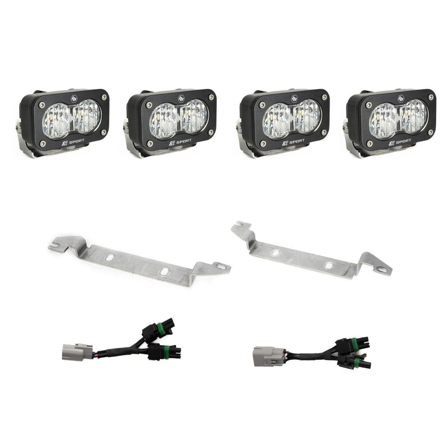 S2 Sport OEM Fog Light Replacement Kit 2025-On Toyota 4Runner TRD Pro/Trailhunter Baja Designs-1