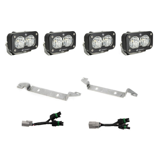 S2 Sport OEM Fog Light Replacement Kit 2025-On Toyota 4Runner TRD Pro/Trailhunter Baja Designs-1
