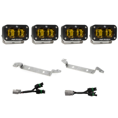 S2 SAE OEM Fog Light Replacement Kit 2025-On Toyota 4Runner TRD Pro/Trailhunter Baja Designs