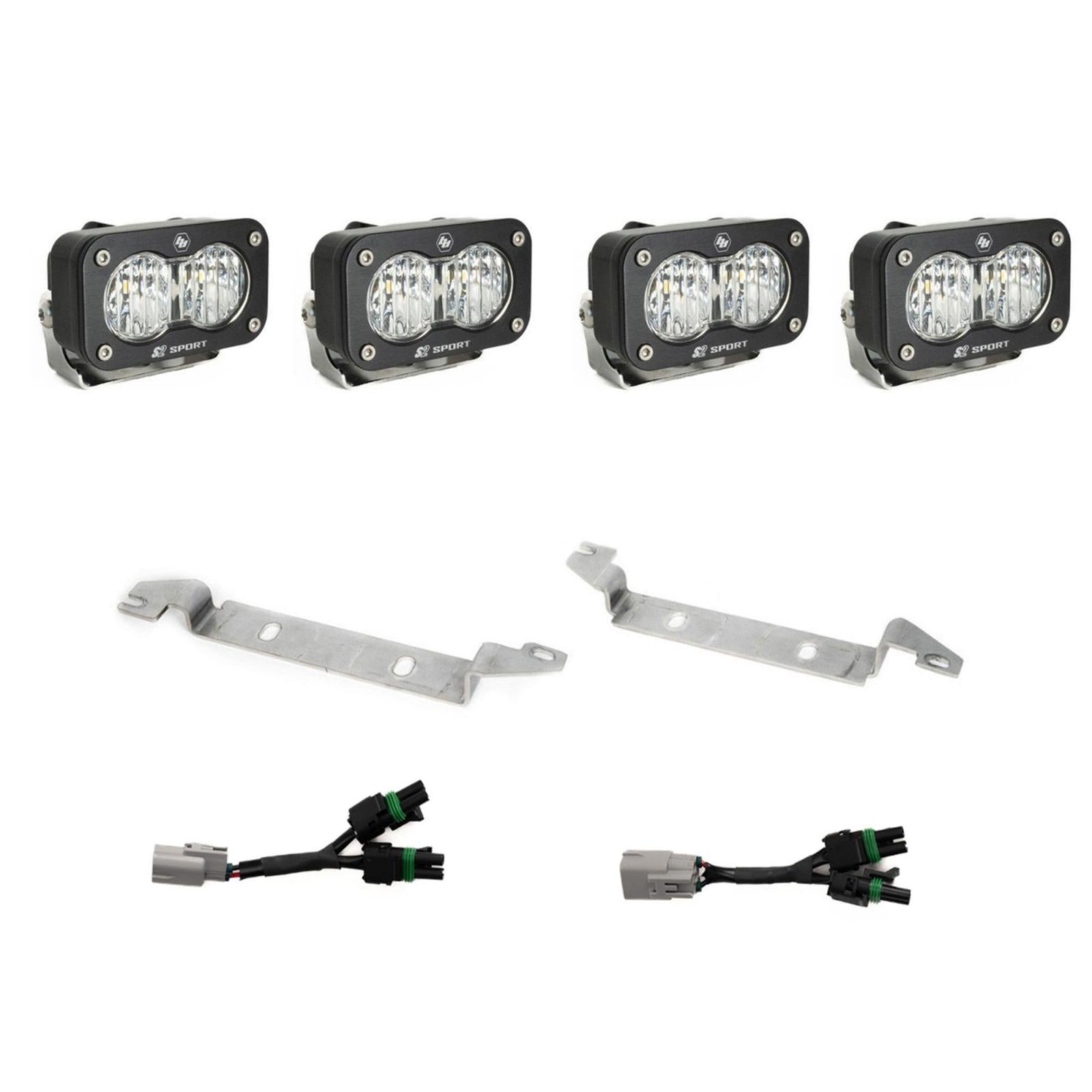 S2 Sport OEM Fog Light Replacement Kit 2024-on Toyota Tacoma TRD Pro/Trailhunter Baja Designs-2