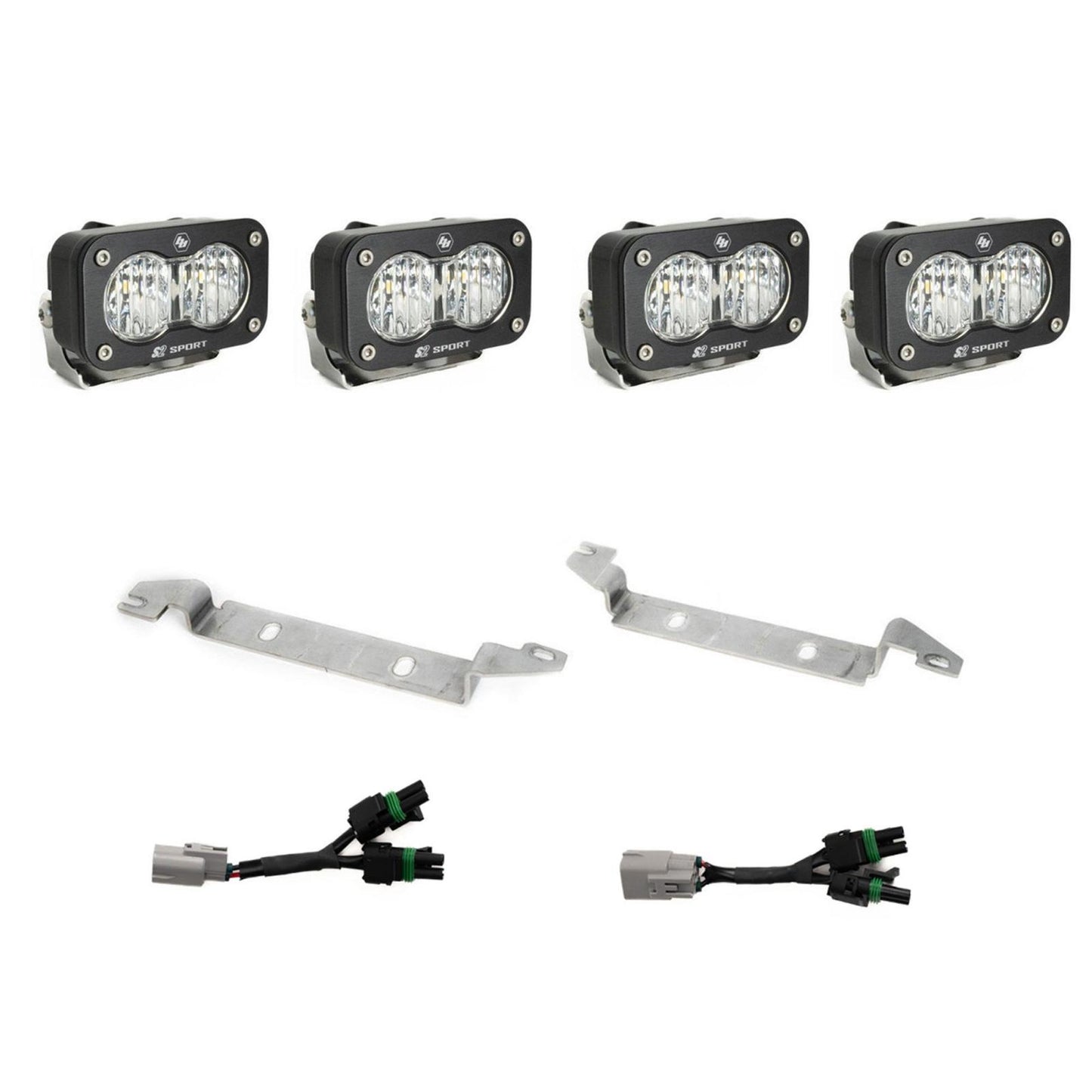 S2 Sport OEM Fog Light Replacement Kit 2024-on Toyota Tacoma TRD Pro/Trailhunter Baja Designs-2
