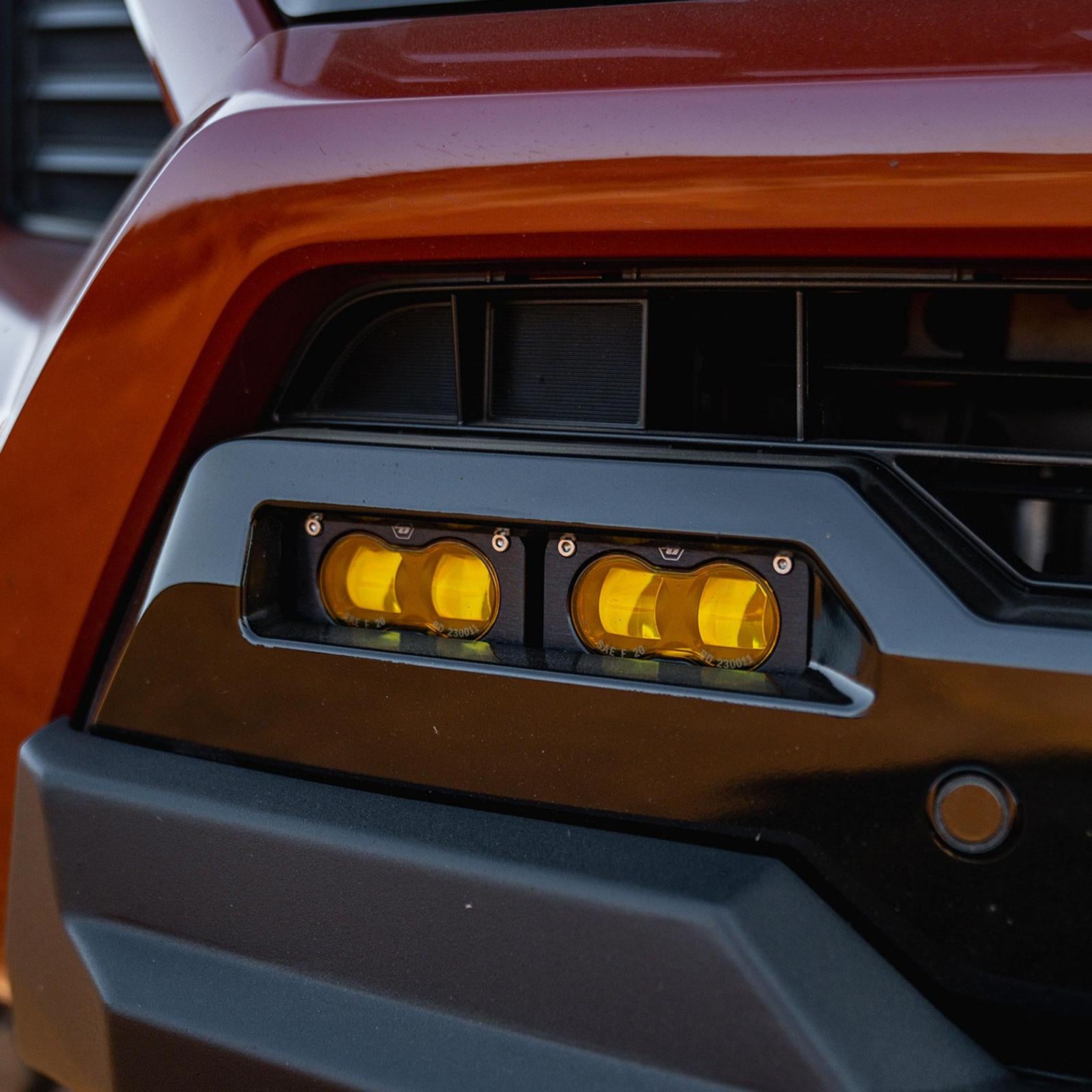 S2 SAE OEM Fog Light Replacement Kit 2024-On Toyota Tacoma TRD Pro/Trailhunter Baja Designs-3