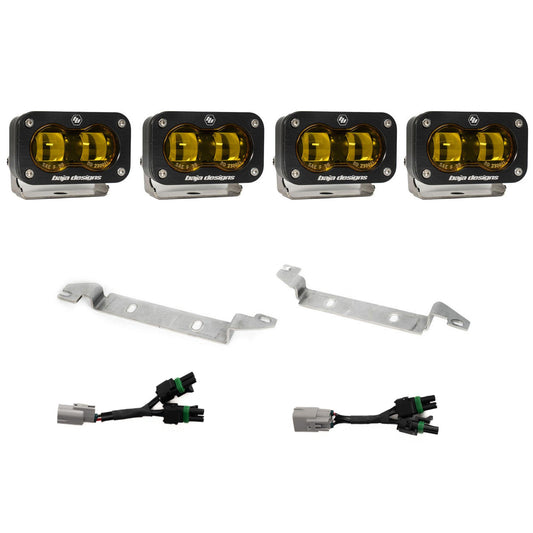 S2 SAE OEM Fog Light Replacement Kit 2024-On Toyota Tacoma TRD Pro/Trailhunter Baja Designs
