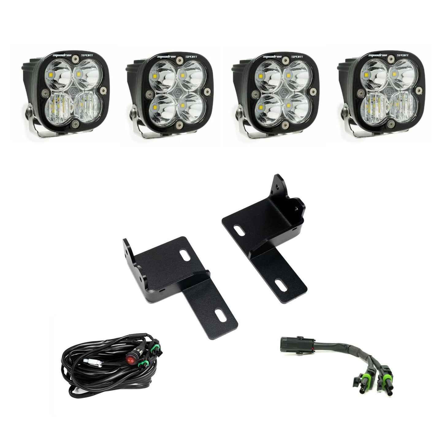 Squadron Sport Behind-the-Grille Kit 2025-On Toyota 4Runner Non-TRD Pro/Trailhunter Baja Designs-1