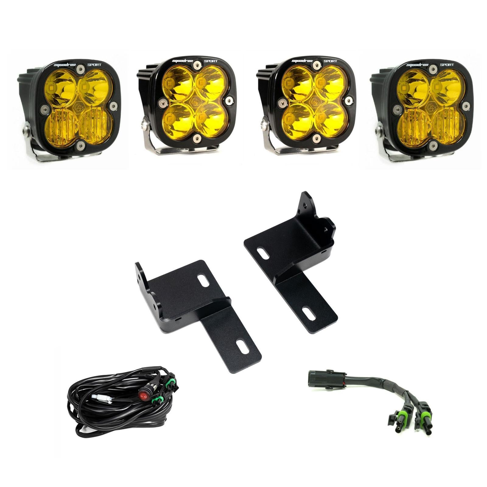 Squadron Sport Behind-the-Grille Kit 2025-On Toyota 4Runner Non-TRD Pro/Trailhunter Baja Designs