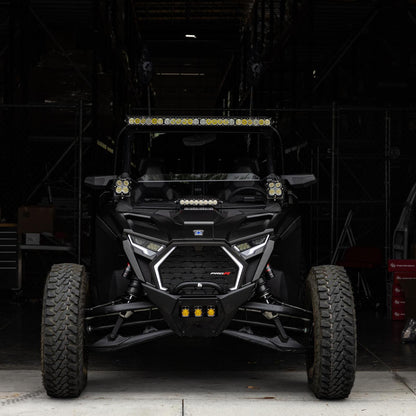 S8 10 Inch Light Bar Hood Mount Kit Polaris 2025 RZR ProR; ProS; ProXP, Baja Designs-4