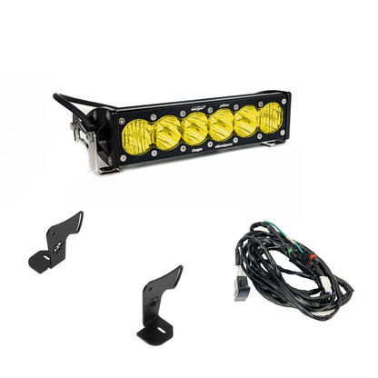 OnX6+ 10 Inch Light Bar Hood Mount Kit Polaris 2025 RZR ProR; ProS; ProXP, Baja Designs