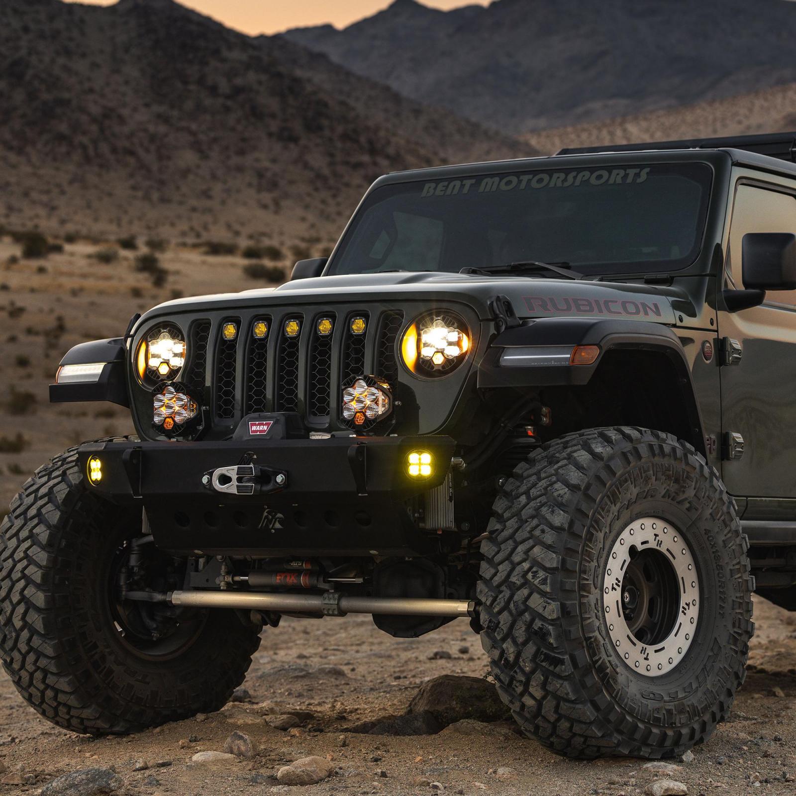 DOT LP6 LED Headlight Kit Jeep 2018-2025 Wrangler JL 2020-2025 Gladiator JT w/LED Headlights Baja Designs-1