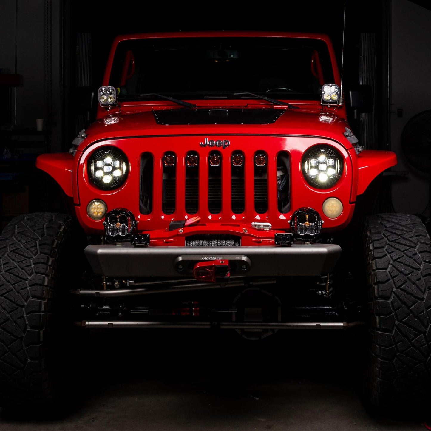DOT LP6 LED Headlight Kit Jeep 2007-2018 Wrangler JK w/LED Headlights Baja Designs-3