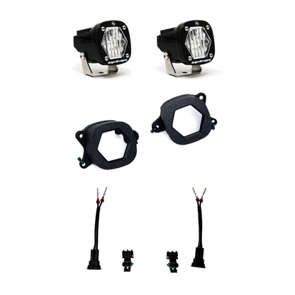 S1 Fog Pocket Light Kit Ford Ranger Raptor 2024-2026 (Wide Cornering) Baja Designs-3