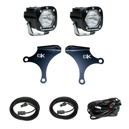 S1 Knuckle Pods Light Kit 2007-2018 Jeep JK Wrangler (Trail) Baja Designs-1