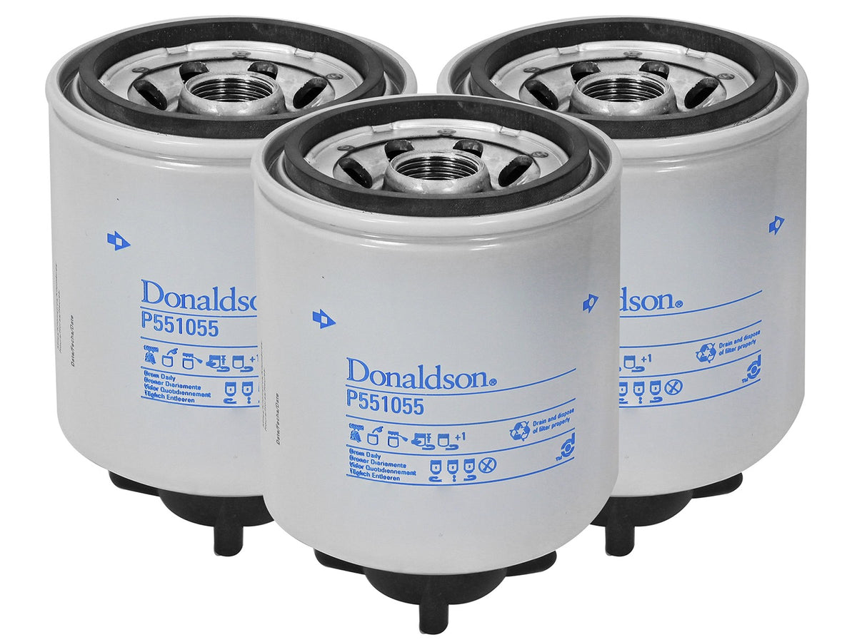 Donaldson Fuel Filter for DFS780 Fuel System (3 Pack) aFe Power