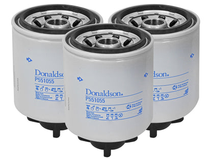 Donaldson Fuel Filter for DFS780 Fuel System (3 Pack) aFe Power