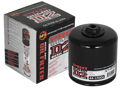 Proguard Oil Filter (4 Pack) 3/4-16 Inch Thread 3.84 Inch H x 3.66 Inch OD aFe Power-1