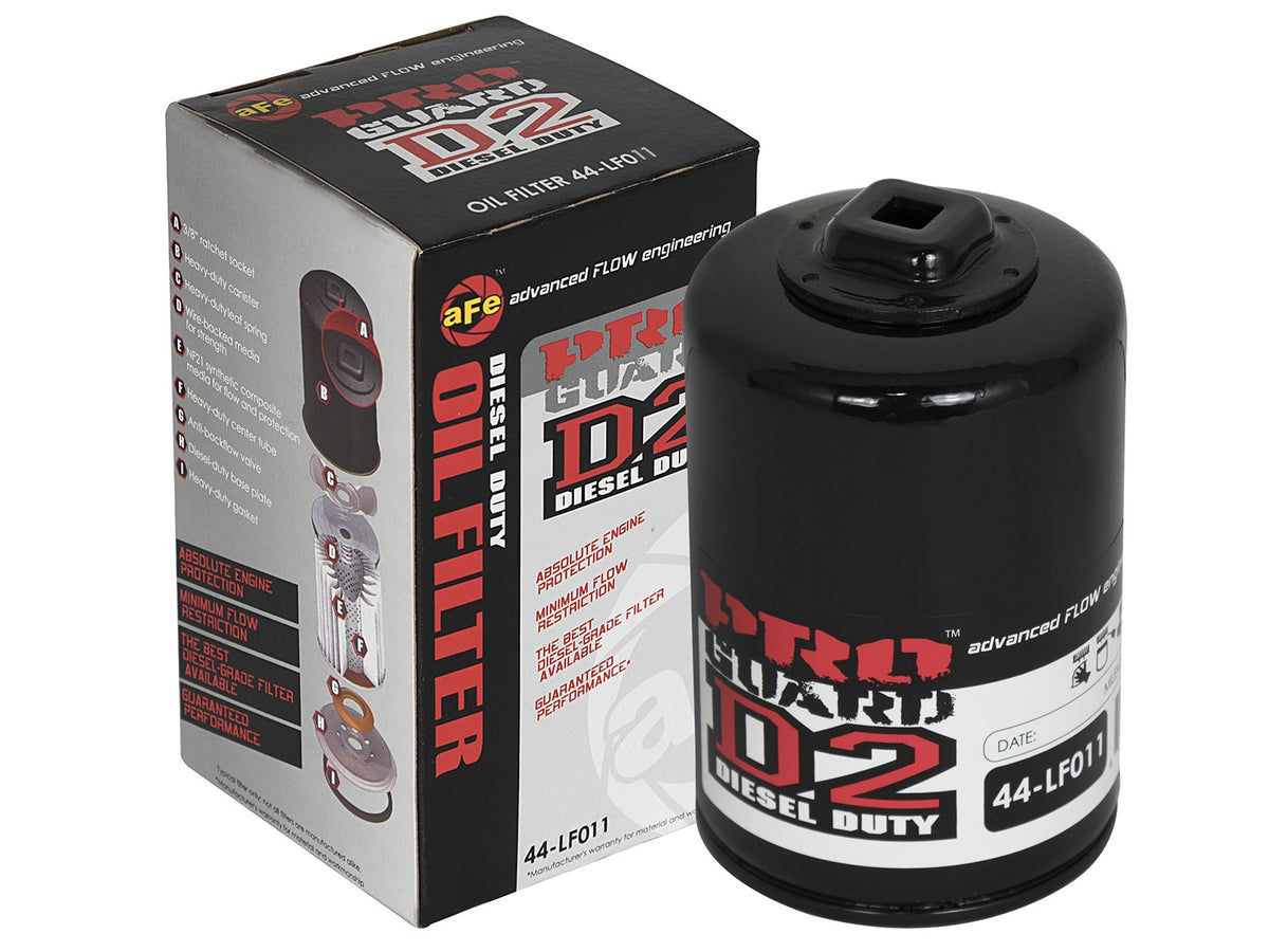 Proguard Oil Filter 13/16-16 Inch Thread 4 Inch H x 2.98 Inch OD aFe Power