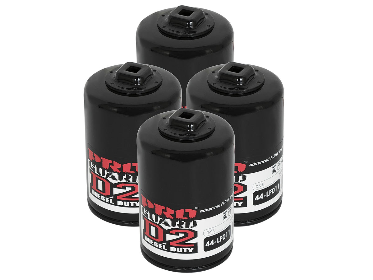 Proguard Oil Filter (4 Pack) 13/16-16 Inch Thread 4 Inch H x 2.98 Inch OD aFe Power