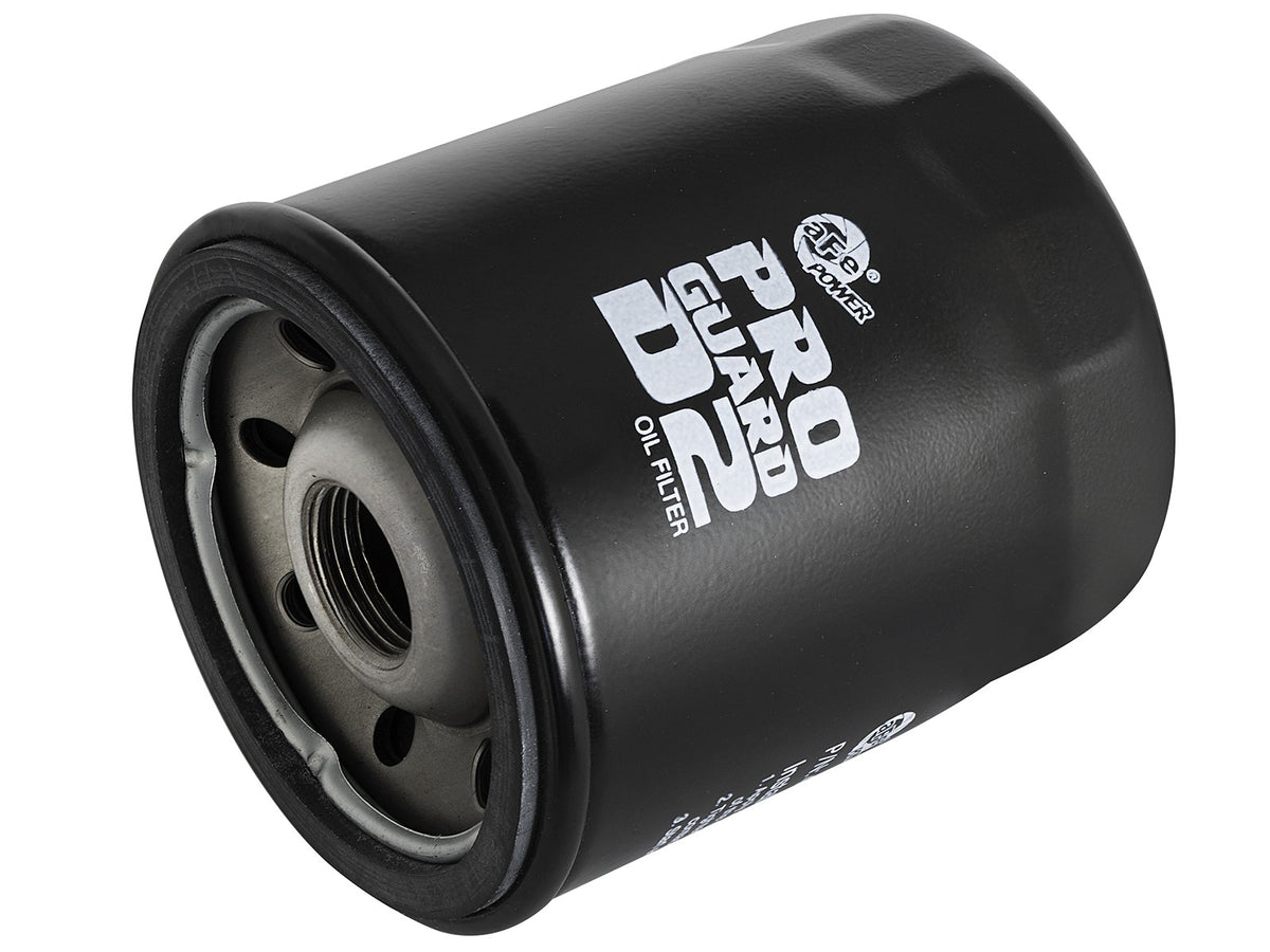 Proguard Oil Filter (4 Pack) 13/16-16 Inch Thread 3.4 Inch H x 2.92 Inch OD aFe Power-3