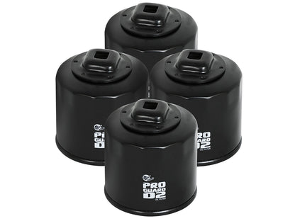 Proguard Oil Filter (4 Pack) M20 x 1.5 Millimeter Thread 2.58 Inch H x 2.69 Inch OD aFe Power