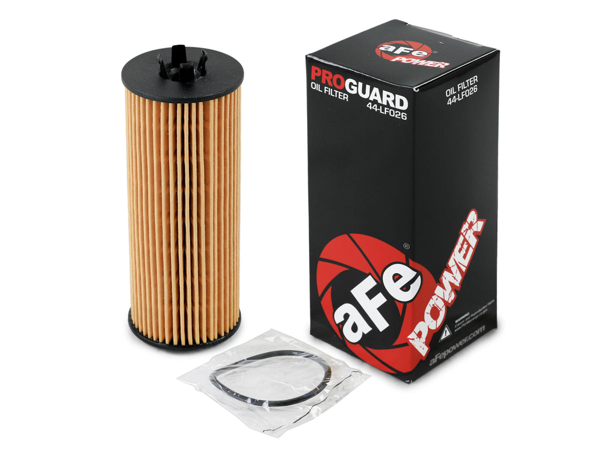 Proguard Oil Filter (4 Pack) 5.41 Inch H x 2.05 Inch OD Flex Fuel aFe Power-1