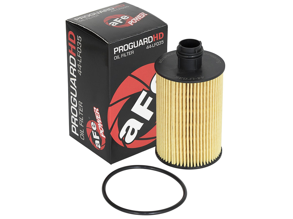Proguard Oil Filter (4 Pack) 2.59 Inch OD Diesel aFe Power-1