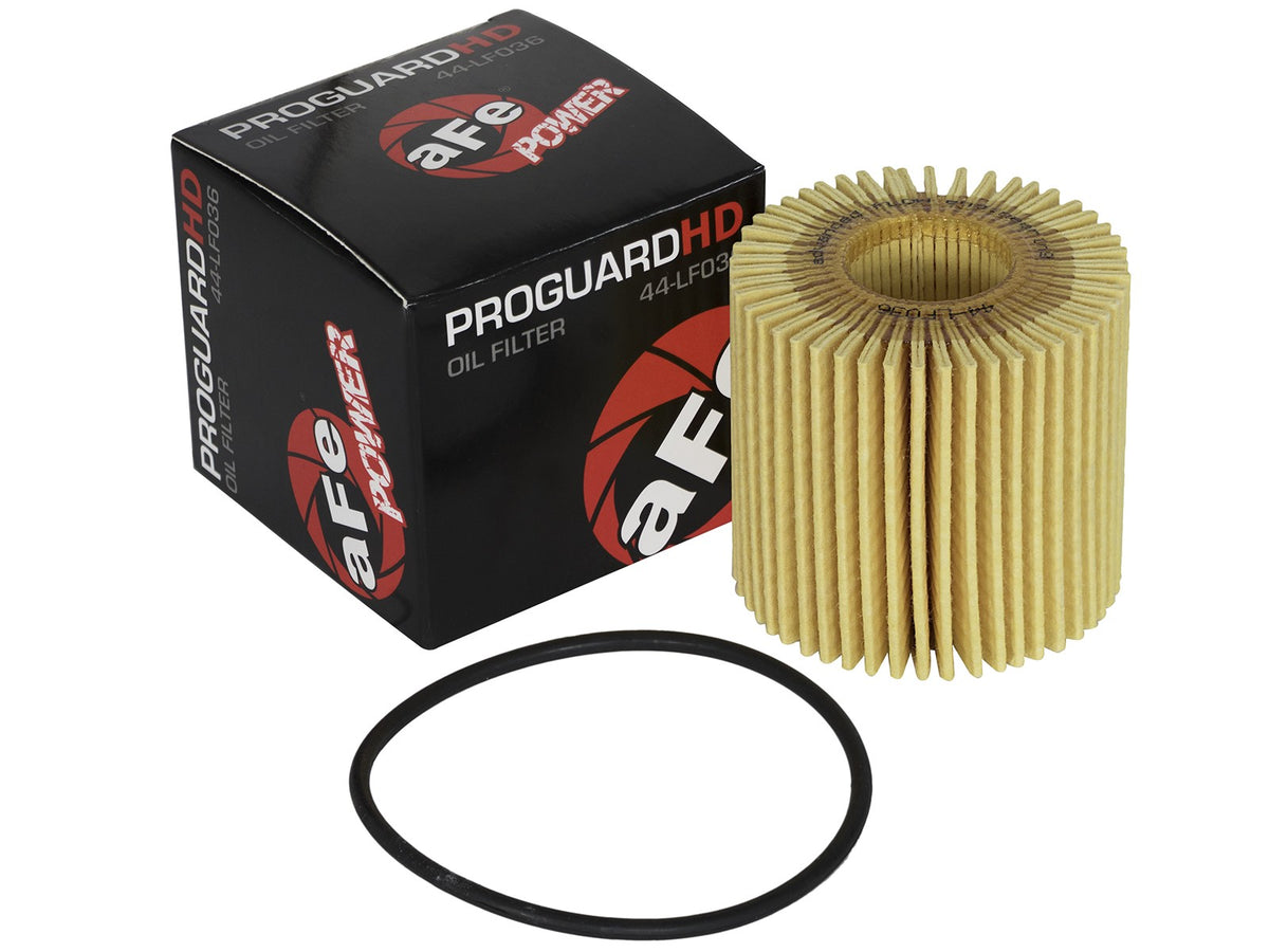 Proguard Oil Filter (4 Pack) 2.64 Inch H x 2.76 Inch OD aFe Power-1