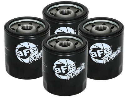 Proguard Oil Filter (4 Pack) 3/4-16 Inch Thread 3.41 Inch H x 2.95 Inch OD aFe Power
