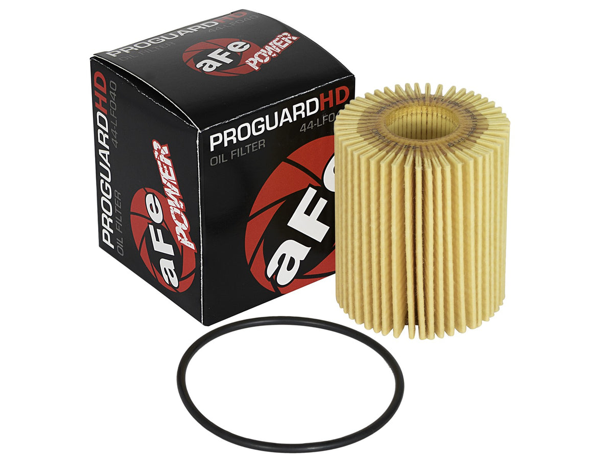 Proguard Oil Filter (4 Pack) 3.24 Inch H x 2.74 Inch OD 3.5 Liter aFe Power-1