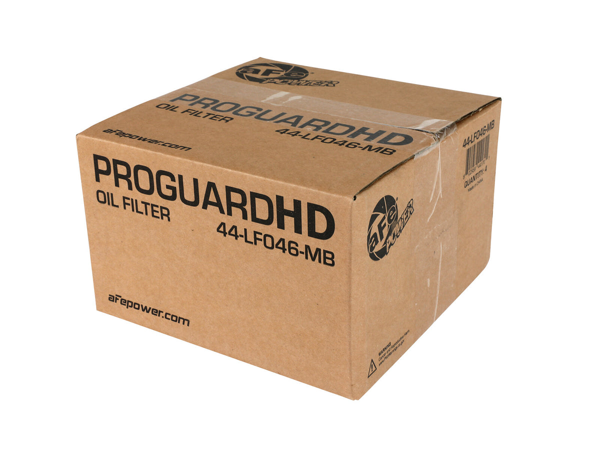 Proguard Oil Filter (4 Pack) 44-LF046-MB Diesel aFe Power-5