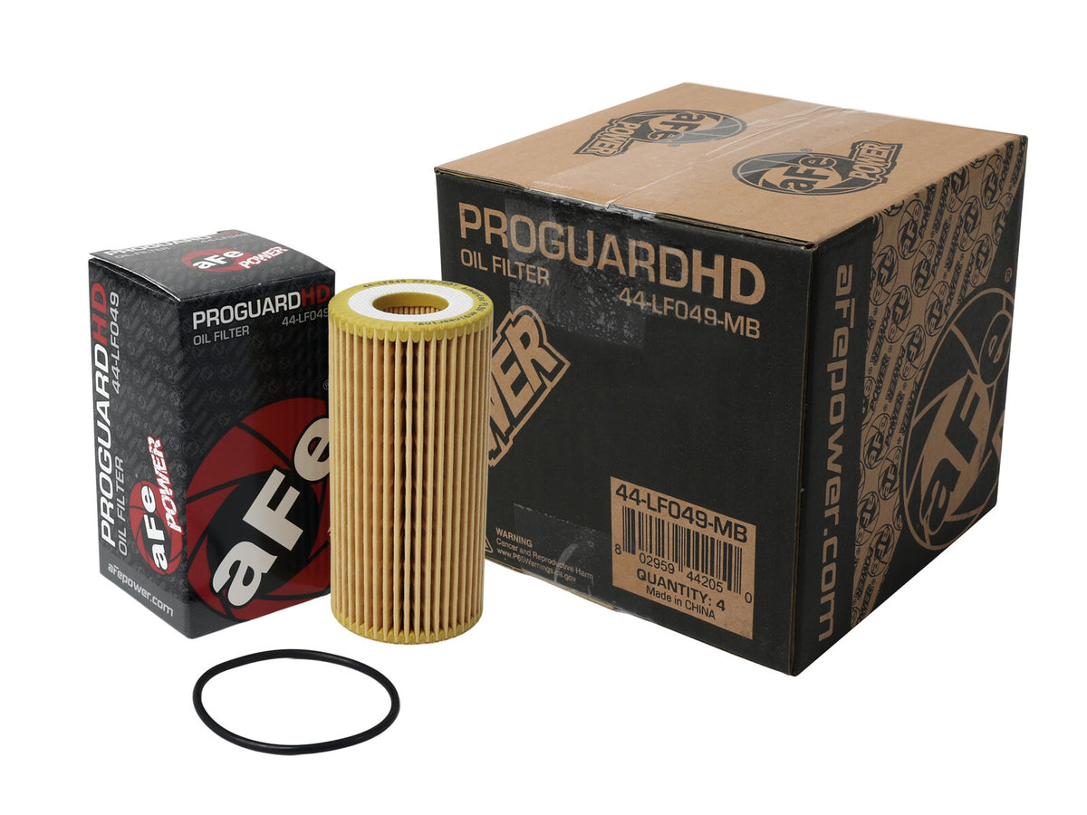 Proguard Oil Filter (4 Pack) 44-LF049-MB aFe Power