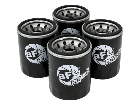 Proguard Oil Filter (4 Pack) M20 x 1 Thread 3.88 Inch H x 2.67 Inch OD aFe Power