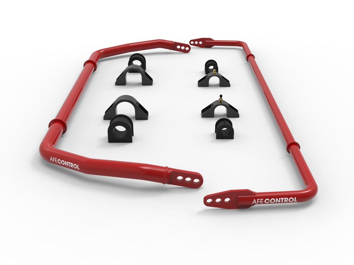 Control Front and Rear Sway Bar Set Ford Explorer St 20-26 V6-3.0L (tt) aFe Power-2