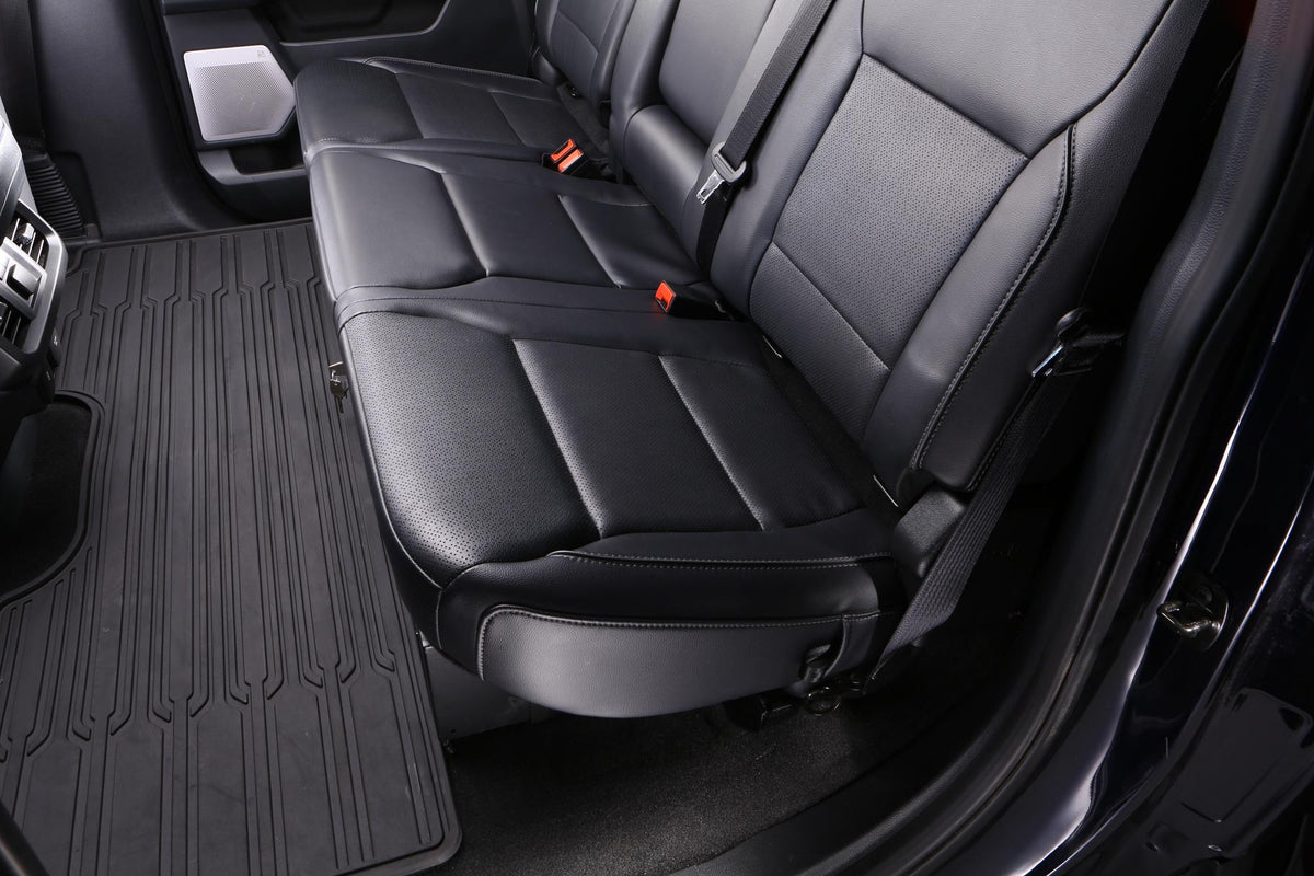 Rear Underseat Drawer for 15-26 Ford F150 F250; 19-26 Chevy Silverado/GMC Sierra - Keyed Lock Products Tuffy Security-1