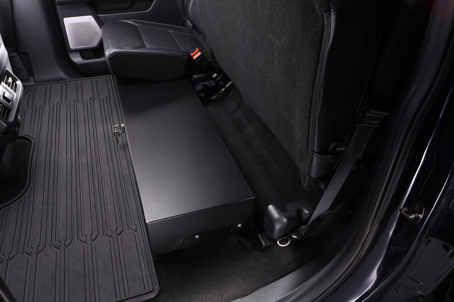 Rear Underseat Drawer for 15-26 Ford F150 F250; 19-26 Chevy Silverado/GMC Sierra - Keyed Lock Products Tuffy Security-2